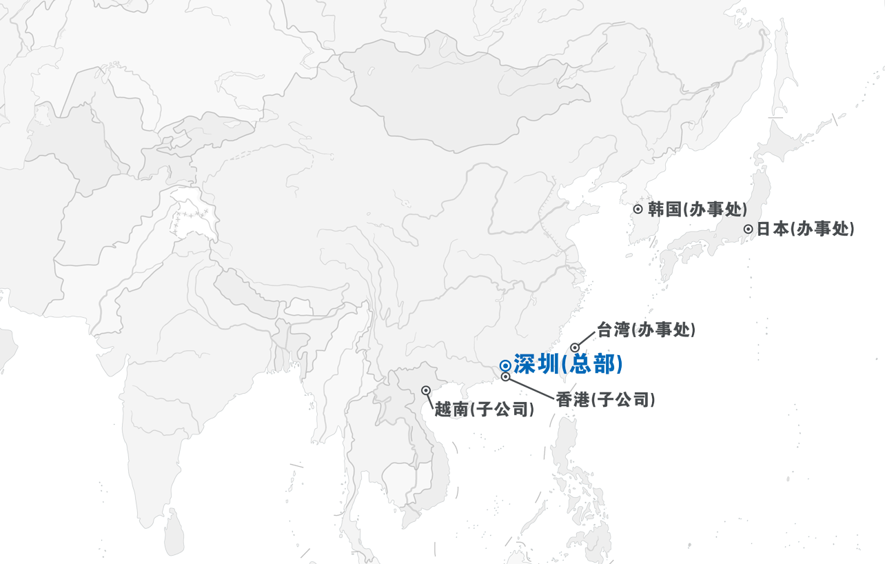 朋威科技企业版图分布图